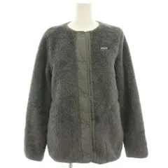 パタゴニア Patagonia 子供服 ロス ガトス カーディガン ボアジャケット フリースジャケット XXL 16-18 グレー /HN8のサムネイル