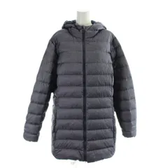 エディーバウアー EDDIE BAUER ダウンコート PXL グレー フード付き 長袖 無地 L16FN2633 /AP45のサムネイル