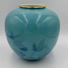 【1960年代】オールド深川の飾壺 骨董品 深川製磁 ディスプレイ 生け花のサムネイル