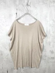 OPAQUE.CLIP オペークドットクリップ ドライタッチ ボートネック ニット セーター size40/L/ベージュ ■◆ レディースのサムネイル