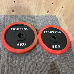 【SGM】FightingRoad ダンベルプレート ラバー 5kg ×2のサムネイル