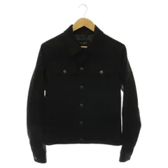 バーバリーブラックレーベル BURBERRY BLACK LABEL デニムジャケット Gジャン ジージャン L 黒 ブラック /HS ■OSのサムネイル