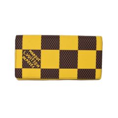 ルイヴィトン LOUIS VUITTON ダミエポップ ポルトフォイユブラザ NM 長