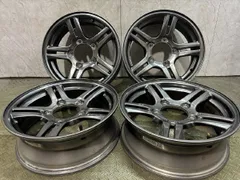 SUZUKI スズキ ジムニー ランドベンチャー 純正ホイール 16インチ 4本 5.5J5HPCD139.7+22 軽量　(MHB785)のサムネイル
