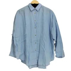 ユーバイスピックアンドスパン U by SPICK＆SPAN 25SS 80リネンカシュクール ビッグシャツ レディース 表記無 のサムネイル