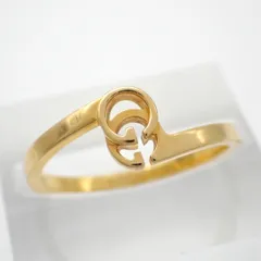 GUCCI 13 GGランニング リング 750 K18 YG イエローゴールド 指輪 ジュエリー GG 12.5号 5189のサムネイル