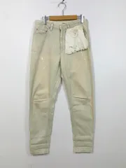 furfur ファーファー ペイント レース ヴィンテージ加工 デニムパンツ size36/サンドベージュ ■■ レディースのサムネイル