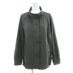レリアン Leilian スタンドカラージャケット ジップアップ 9 ダークグレー ■GY06 /TQのサムネイル