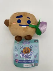 【TAKA125-83】◇ バンダイスピリッツ 一番くじ「 BT21  GIFT」花を持った  SHOOKY（シューキー）ぬいぐるみのサムネイル