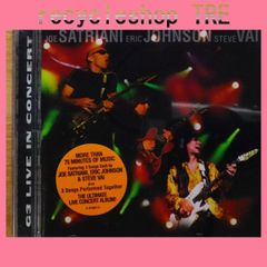 G3 Live In Concert CD ジョー・サトリアーニ他 - メルカリ