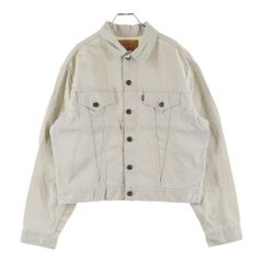 激レア！80s【Levi's】USA製 ホワイトデニムジャケット 70507 - メルカリ