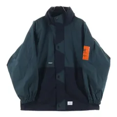 WTAPS (ダブルタップス) 20SS×HELLY HANSEN BOW JACKET ヘリーハンセン ボウ ナイロン ジップアップ マウンテンパーカー グリーン/ブラック HV12000Wのサムネイル