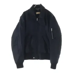 SAINT LAURENT PARIS (サンローランパリ) BOMBER ARMY JACKET アーミー ボンバージャケット ブラック 535230 Y722Tのサムネイル