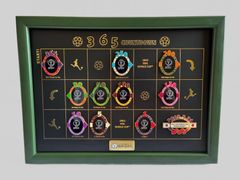 [Not for Sale] 2002 FIFA World Cup Japan-Korea Soccer Commemorative Pin Badge Pin Collection Framed Countdown Coca-Cola Coca-Cola Winner Limited Edition
