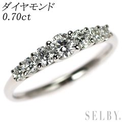 GSTV 空中リング ダイヤモンド0.7ct 13.5号 - メルカリ