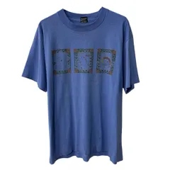 90s USA製 FRUIT OF THE LOOM 半袖 プリントTシャツ XL パープルブルー フルーツオブザルーム 90年代 コットンポリ 夏物 a807-5209のサムネイル