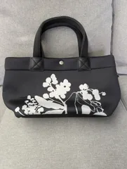 センソユニコ fiori フィオリ 花柄 ミニトートバッグ ブラックのサムネイル