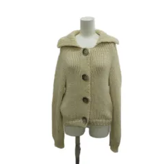フォクシー ブティック FOXEY BOUTIQUE ノワゼット カーディガン M アイボリー ショールカラー 長袖 ボタン留め 無地 21870-STAAI01 /RY ■GY75のサムネイル