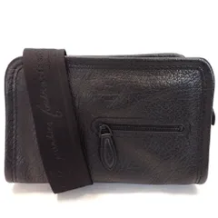 Th700151 ベルルッティ ジュルナリエ XS メッセンジャー ショルダーバッグ 本革 ブラック メンズ Berluti 美品・中古のサムネイル