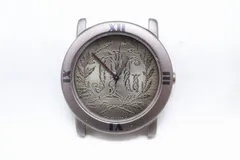 【W311-28】動作品 電池交換済 Jean Paul GAULTHER ジャンポールゴルチェ JPGロゴ 腕時計 フェイスのみ 6031-L11469 メンズのサムネイル