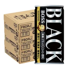 サントリー BOSSボス 無糖ブラック 185ml×3ケース/90本のサムネイル