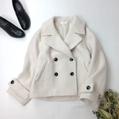 25AW any SiS エニィスィス オンワード樫山 Pコート ダブル ブークレ /26Fのサムネイル