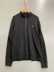 【中古品】 FRED PERRY フレッドペリー HALF ZIP SWEATSHIRT ハーフ ジップ スウェット トップス 【140-260707-jt-03-min】のサムネイル