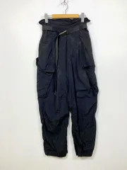 ADAM ET ROPE' アダムエロペ GAS-03110 ナイロン カーゴ パンツ size36/黒 ■■レディースのサムネイル