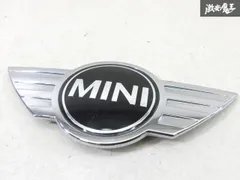 【良品!!】 BMW MINI 純正 R60 ミニクーパー クロスオーバー ジョンクーパーワークス エンブレム 縦 約6.5cm 横 約15cm 51.14 9811725.9 棚のサムネイル
