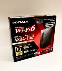 IO DATA Wi-Fi 6ルーター WN-DAX6000XR (美品) - メルカリ