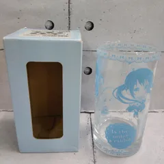 【TAKA121-96】◇ 硝子  MOVIC ムービック ｢ご注文はうさぎですか？ ごちうさ キャラクターグラス ｣ ライトブルー(水色)のサムネイル