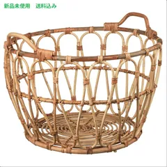 IKEA (イケア) SNIDAD スニダード バスケット - 籐 54x39cm 003.949.45のサムネイル