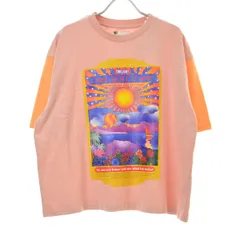 【OKIRAKU×ROSEBUD】オーバーサイズプリント半袖Tシャツのサムネイル