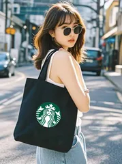 STARBUCKS スターバックス トートバッグ キャンバスバッグ エコバッグ 弁当バッグ お買い物 男女兼用 3色 大容量のサムネイル