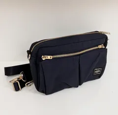 【お値下げ】PORTER DRAFT ショルダーバッグ ネイビーのサムネイル