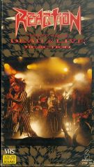 VHSビデオ &frasl; Reaction(リアクション) &frasl; Dead &amp; Live Tokyo Gigs