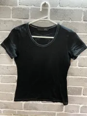 【B3-09】△roar サイズ0 Tシャツ　ブラックのサムネイル