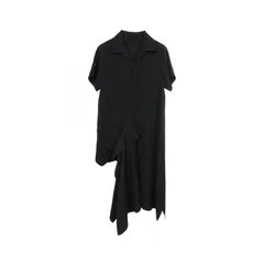 Yohji Yamamoto ヨウジヤマモト GABARDINE R DRAPED SHIRT DRESS 半袖 ワンピースのサムネイル