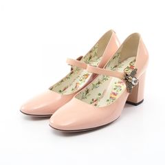 GUCCI bee パテントレザー フラットシューズ 37.5 - メルカリ