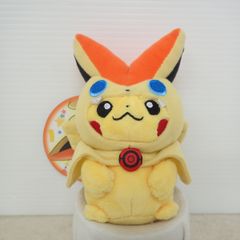 新品未使用】ポケモンセンター ビクティニのポンチョを着たピカチュウ