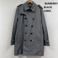 バーバリーブラックレーベル ダブルブレスト キルティング ライナー