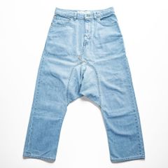 GANRYU ガンリュウ コムデギャルソン 異素材 サルエルパンツ デニム