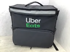 P4 Uber Eats リュック 配達用 大容量 反射テープ 付き 仕切り版２枚付き 保冷保温 サイズ約45x45xマチ25 現状品　ウーバーイーツのサムネイル