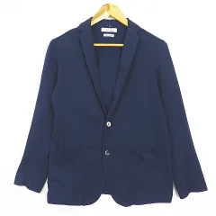 モルガンオム MORGAN HOMME シャツ 2B ジャケット L ネイビー 2sa7454のサムネイル