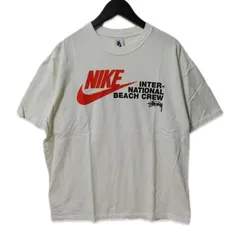 NIKE × STUSSY ナイキ ステューシー 半袖Ｔシャツ DD3070-121 International Beach Crew T-Shirt ホワイト 白 L 27114206のサムネイル
