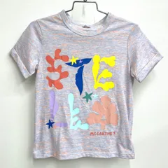 【ステラマッカートニー STELLA McCARTNEY KIDS】キッズ 美品！ロゴTシャツ 110 (5Y) パープルメランジのサムネイル