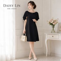 美品 DAISY LIN FOR FOXEY ノースリーブワンピース 黒 40 - メルカリ