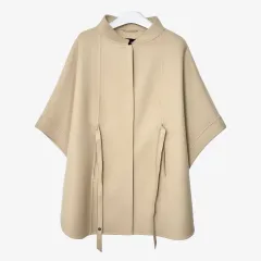 ロロ・ピアーナ FAG3753 ザルツブルク カシミア ケープ ベージュ 7SL1CRWのサムネイル
