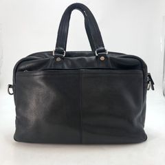 美品 コーチ トートバッグ 2way ビジネス ブラック レザー 70094