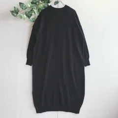 良品✨ コエ KOE ニット ワンピース ブラック ロング 大きめ 無地のサムネイル